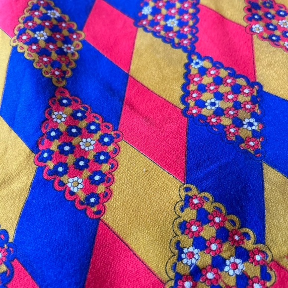 Handmade Vintage Halter Neck Empire Waist Dress 1970's - Picture 3 of 11